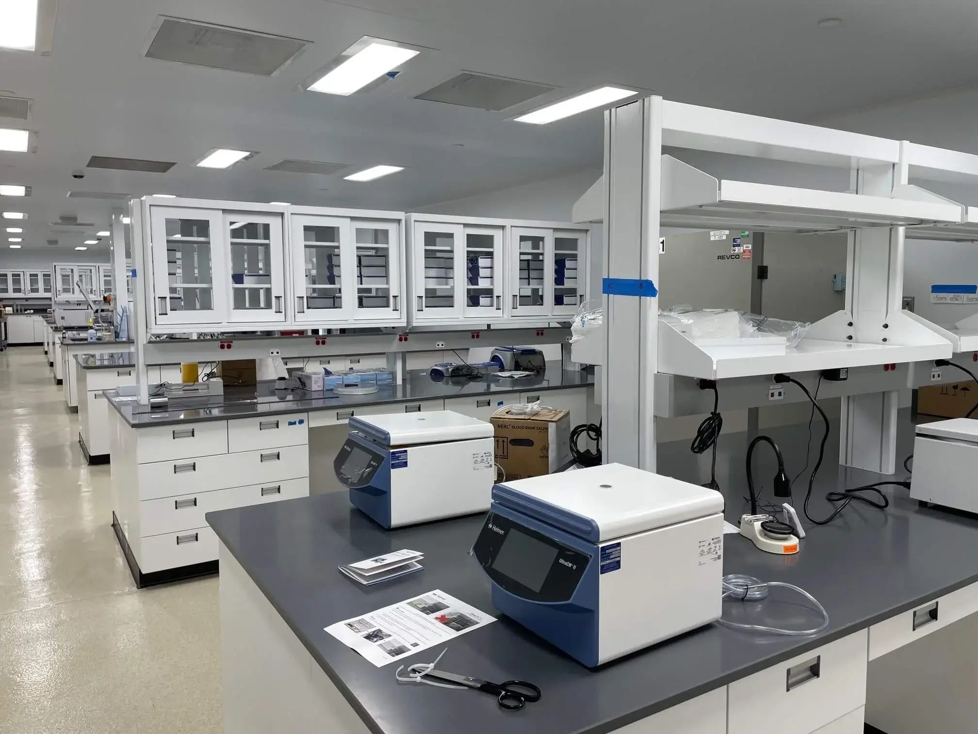 Life Sciences - Grifols Lab-Clean Room Image