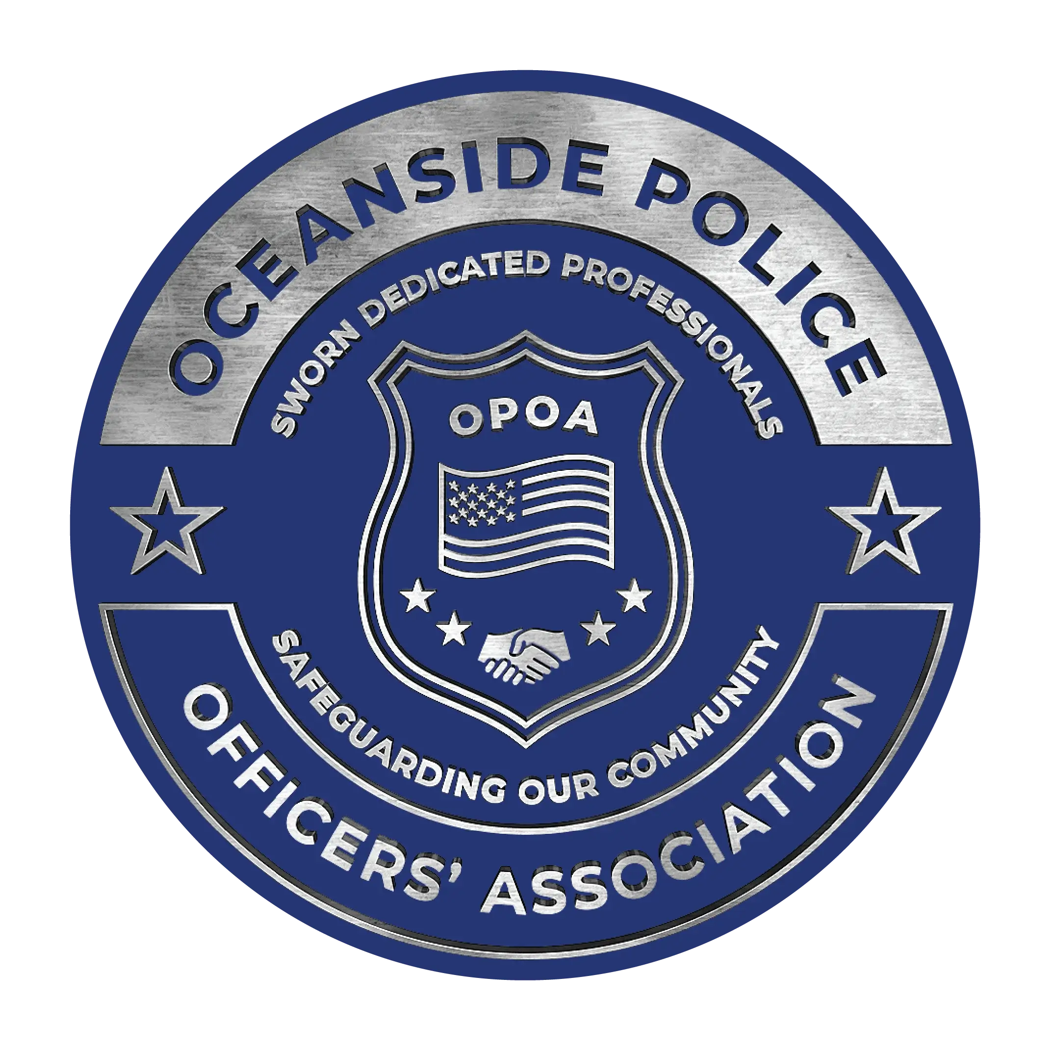 OPOA Logo Metal Blue OPOA Logo Metal Blue image